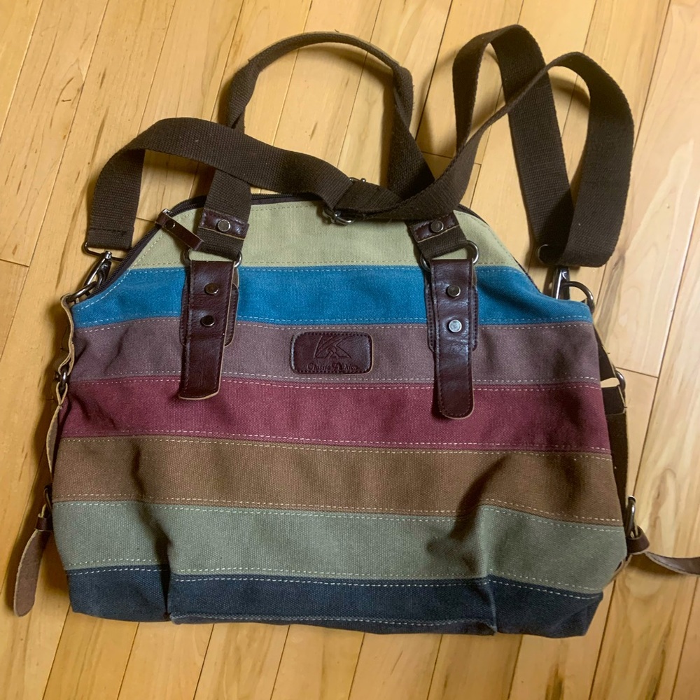 Classic fashion canvas bag